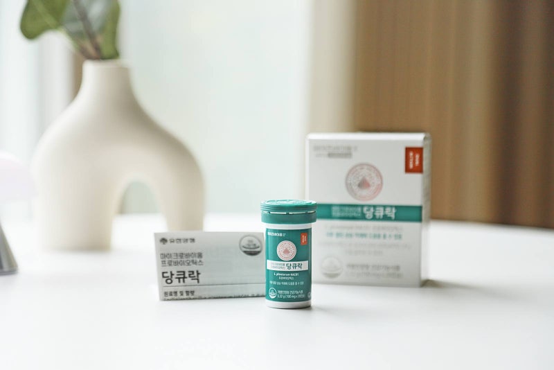 혈당 유산균 원탑! 식후 혈당 케어 유한양행 당큐락 솔직 후기