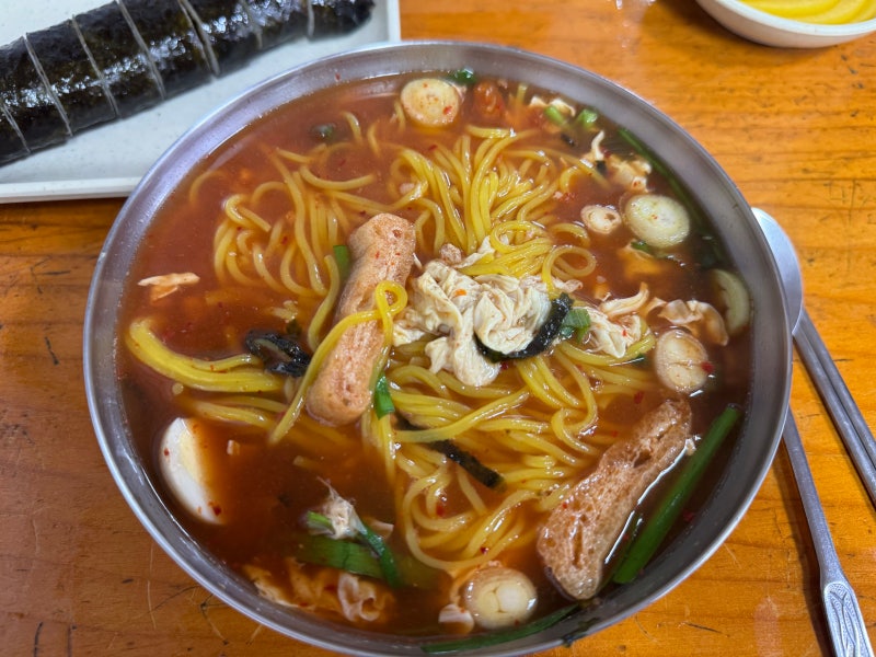 옥천 물쫄면 풍미당 다녀왔어요 (맛집)