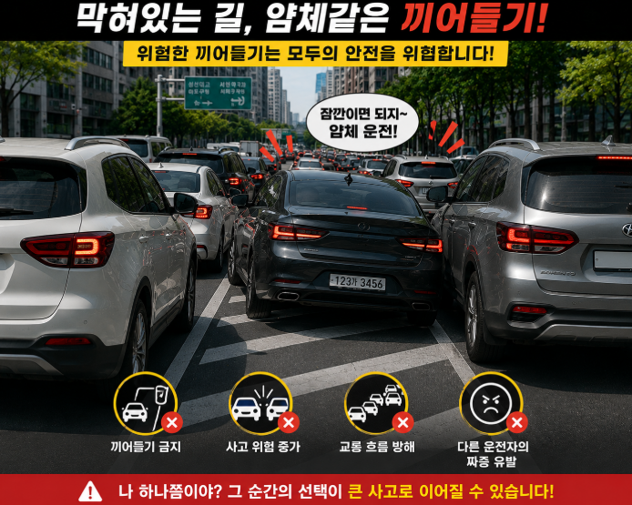 얌체운전 자동차 교통법규 위반!! 안전신문고 신고 방법 결과 확인까지