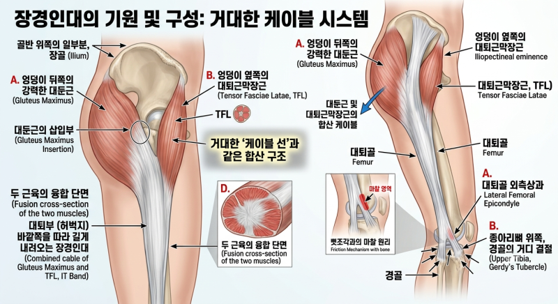 경대북문 무릎통증 달릴 때마다 무릎 외측이 찌릿한 이유: 장경인대 마찰 증후군(ITBS)의 생체....