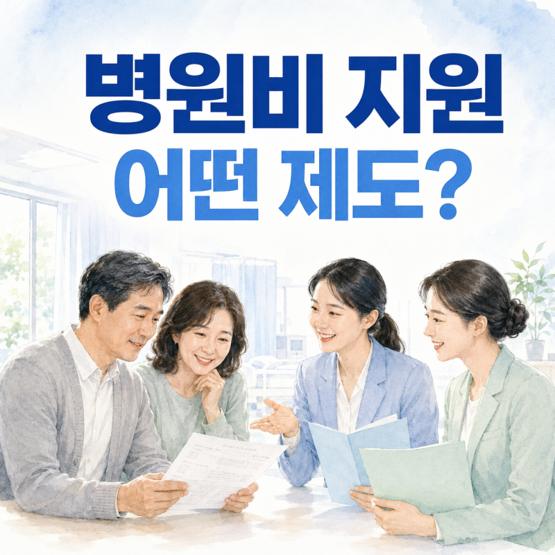 2026 긴급복지 의료지원과 재난적의료비 차이｜입원 중·퇴원 후 신청 기준