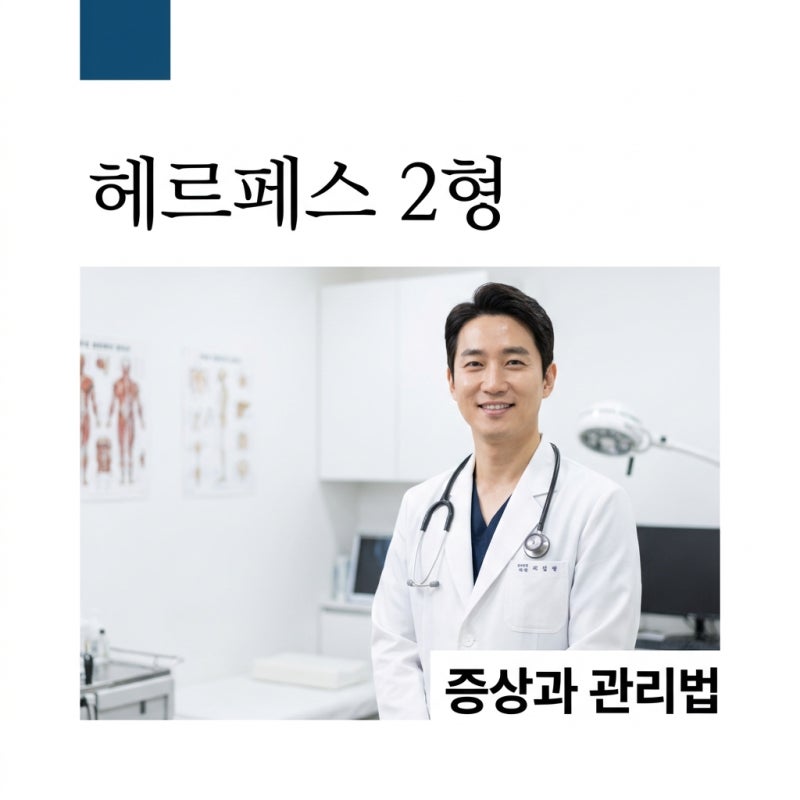 헤르페스 2형 증상부터 치료법까지, 재발 줄이는 현실적인 관리법