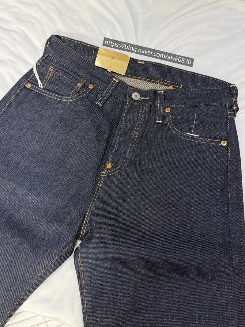 리바이스 LVC 1937 501® Original Selvedge Men's Jeans_Dark Indigo Organic 375010018