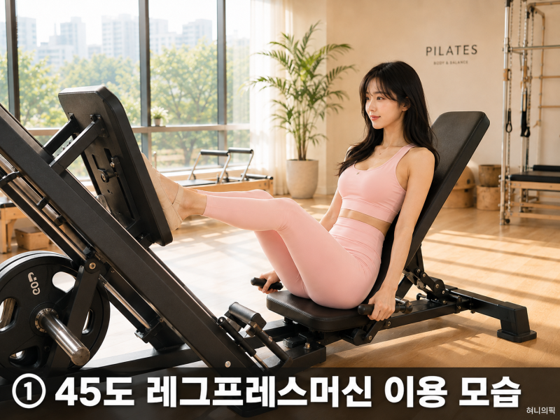 레그프레스만으로 하체 자극이 아쉬워지셨다면
