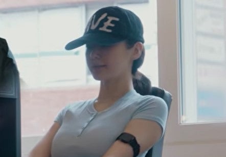 강민경 모자 | 아비에무아 아플리케 빈티지캡 블랙 후기