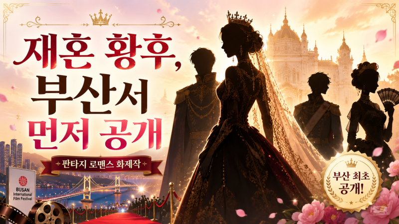 신민아·주지훈·이종석·이세영 '재혼 황후', 캐스팅 논란 딛고 결국 디즈니보다 먼저 부산서....
