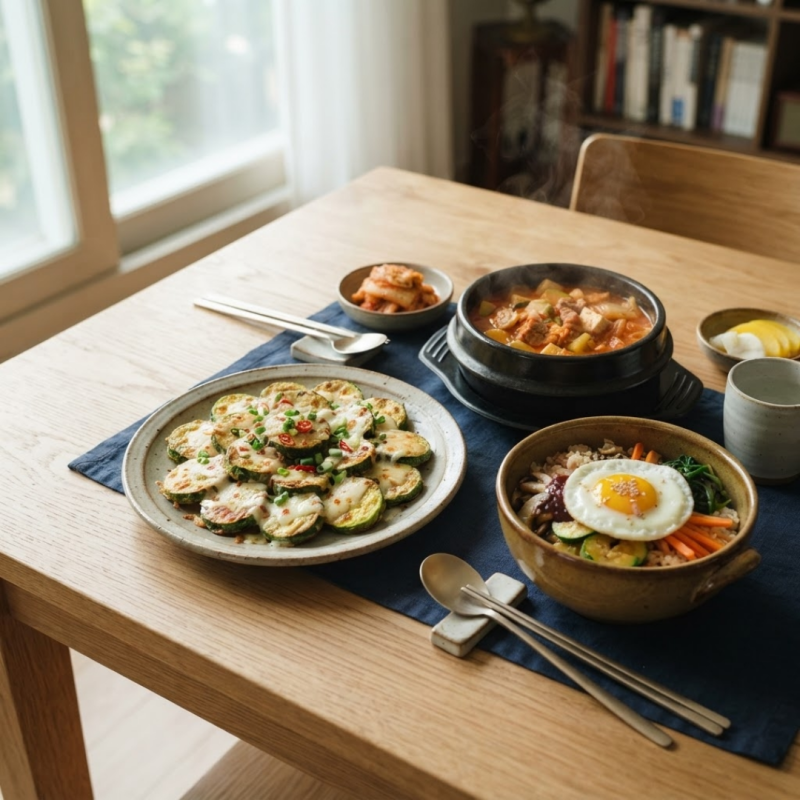 이런! 애호박 무작정 찌거나 오래 볶으셨다면 속은 겁니다 — 푹 처지지 않는 10가지