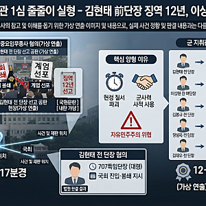 '내란 가담' 전직 군 지휘관들 1심서 줄줄이 실형… 김현태 전 단장 징역 12년 선고