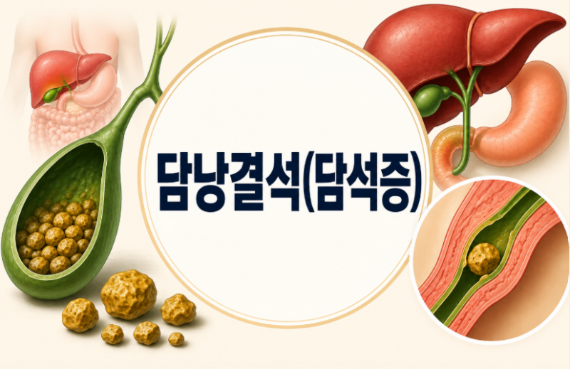 담낭결석(담석증)이란? 원인·증상부터 치료와 예방법까지