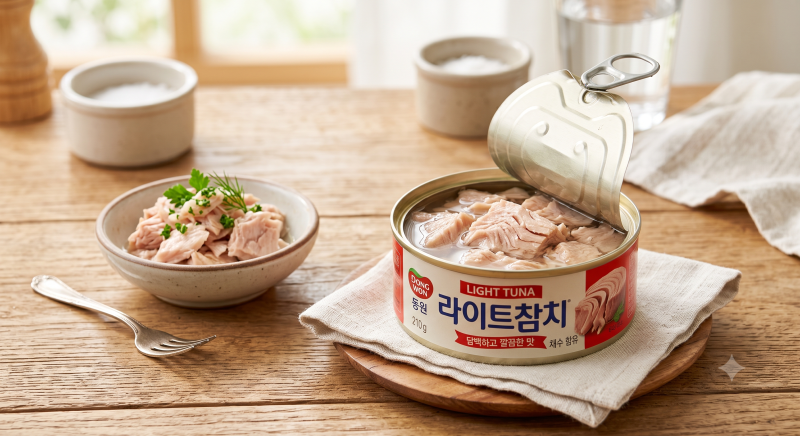 초간단 참치김치볶음밥 레시피 5분 완성