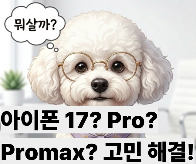 아이폰 17 시리즈 완벽 비교! 기본·에어·프로·프맥 라인업 총정리 및 가성비 선택 가이드