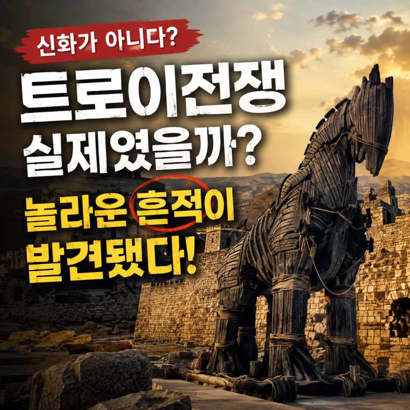 트로이전쟁 실제였을까? 신화인 줄 알았는데 놀라운 흔적이 발견됐다