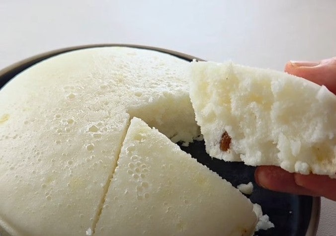 섞기만하면 완성!포근포근 밀가루없는 우유백설기쌀빵 정말 쉽고 맛있어요!#간단레시피
