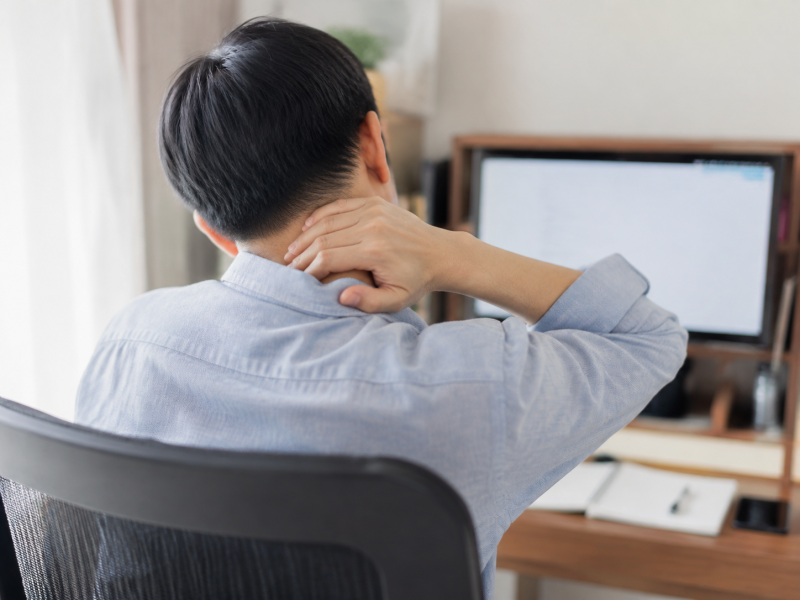 일자목 증상 자가진단 교정, 스트레칭 병원상담 후기