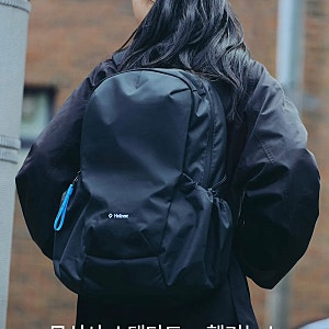 무신사 스탠다드 헬리녹스 콜라보, 듀러블 컬렉션 백팩 홍대 팝업