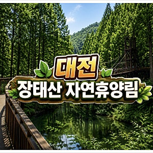 대전 장태산 자연휴양림 예약 방법, 숲속의집 야영장 이용 꿀팁