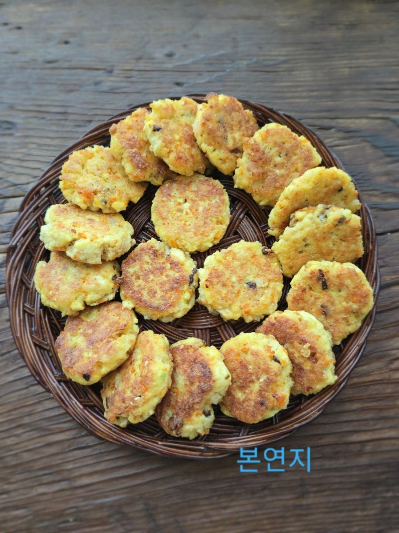 두부 새우 동그랑땡 레시피 두부 새우 완자전 두부요리
