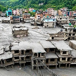 네팔 돌발 홍수 원인은? flash flood, trigger, look into 뜻