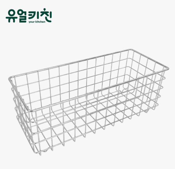 정리하기 좋은 수납 바구니, 스텐 와이어 바스켓 추천!