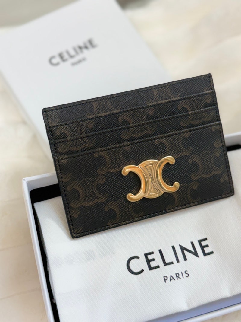 CELINE 셀린느 트리옹프 카드지갑 홀더 캔버스 탠 리뷰