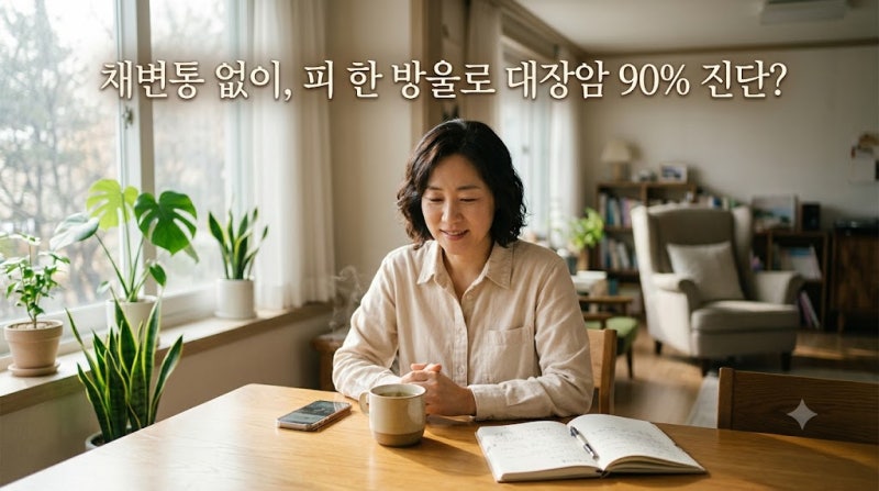 대변 채취·약 복용 없이 피만 뽑아도 대장암 조기 진단?
