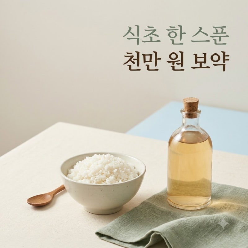밥 식초 한 스푼의 기적 혈당 관리와 보약 같은 건강 비결