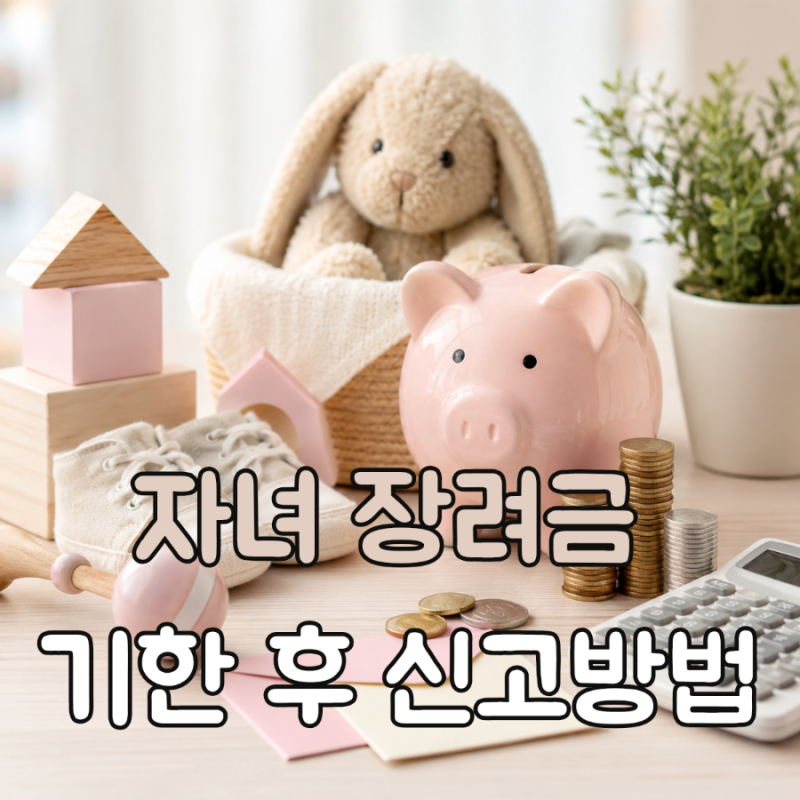 2026 자녀장려금 지급일 8월 27일 지급 기한후 신청 방법