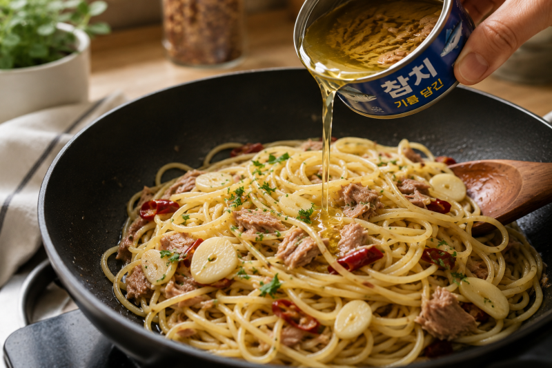 참치캔 기름 그냥 버리셨나요? 알고나면 다르게 보입니다!
