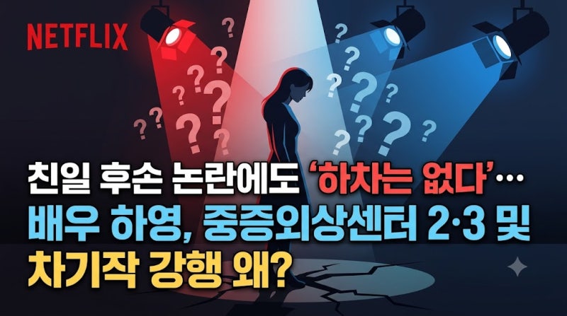 '친일 후손 논란' 배우 하영, 왜 중증외상센터 시즌2·3와 차기작에서 하차하지 않을까?