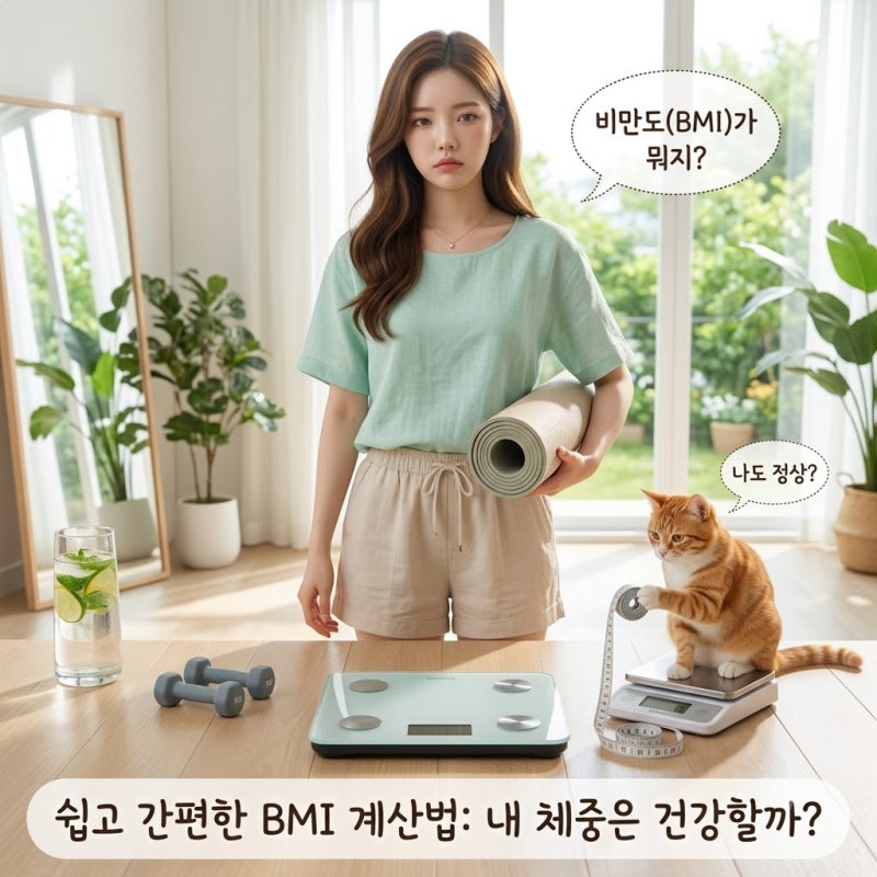 bmi계산하기 내 몸무게가 정상인지 가장 쉽게 확인하는 방법