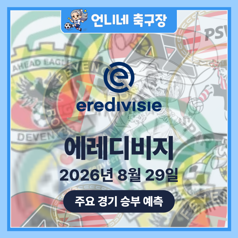 [8월29일] 흐로닝언,포르튀나시타르트 (에레디비지)