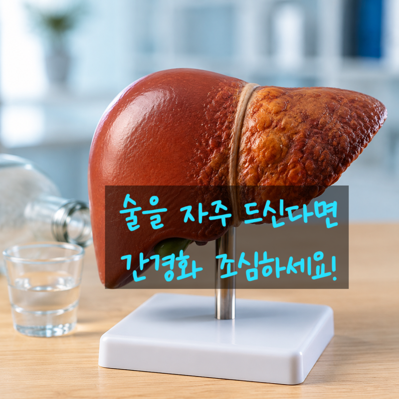 간경화, 알콜성간경화 놓치기 쉬운 초기 신호