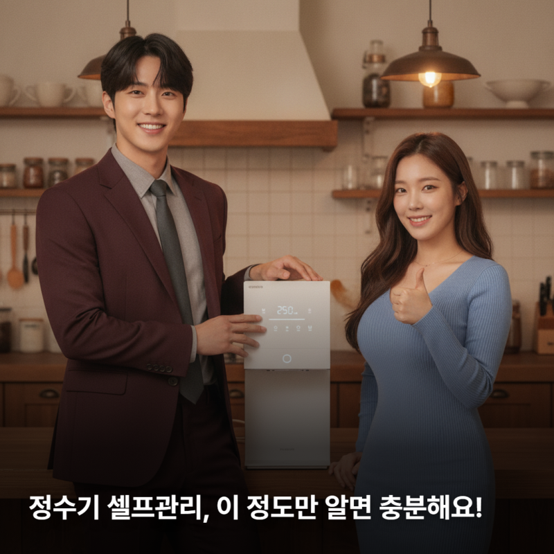 쿠쿠 정수기 셀프관리 방법, 필터교체부터 방문전환까지 총정리