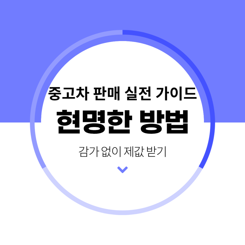 [자동차 꿀팁] "어플 견적 믿고 불렀다가 낭패?" 내 중고차 감가 없이 제값 받고 파는 현명한 ....