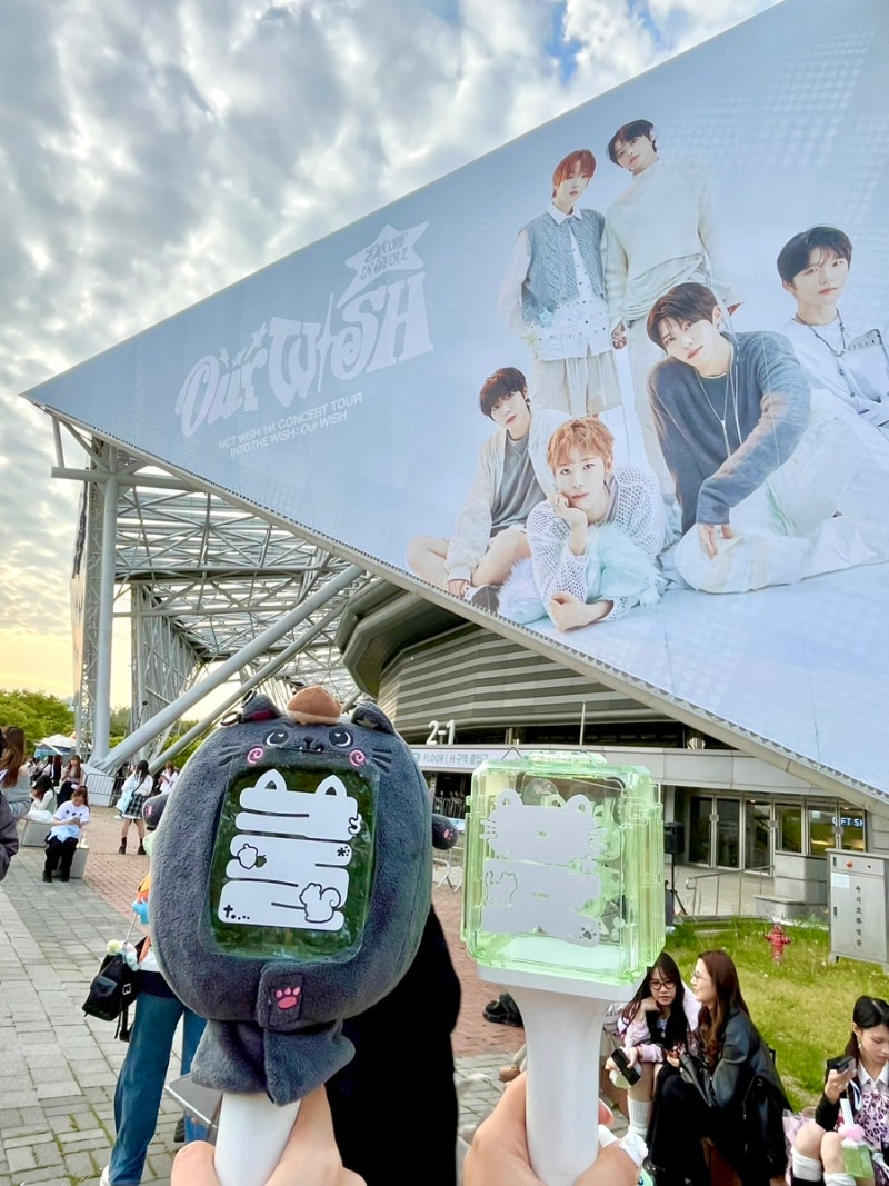 엔시티 위시 콘서트 NCT WISH 1st CONCERT TOUR : 'INTO THE WISH : Our WISH' ENCORE - 서울 KSPO 돔 첫콘 스탠....