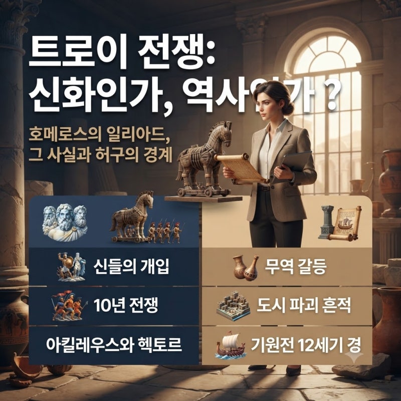 트로이 전쟁 실제 역사와 해석, 신화인 줄 알았는데 진짜 있었던 일일까