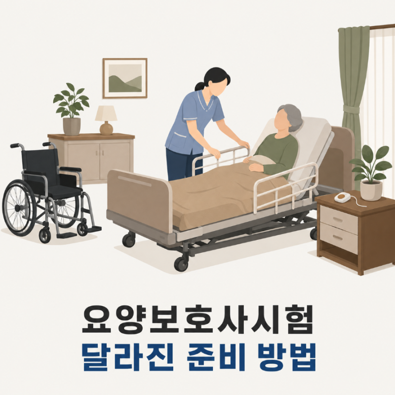 요양보호사시험 CBT 전환 이후 달라진 과목별 준비 방법