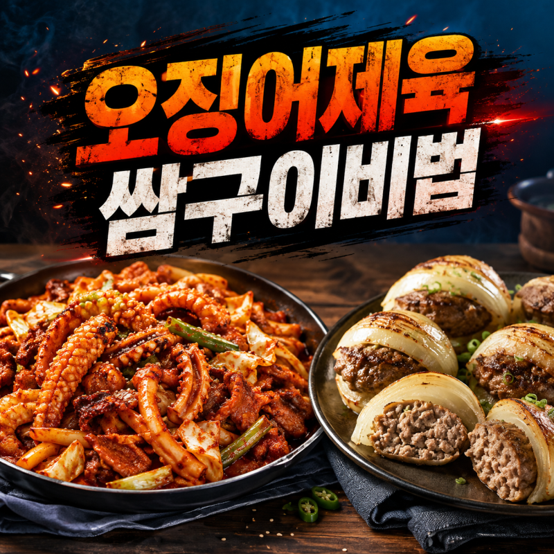 알토란 오징어제육·불고기쌈구이 레시피, 재료와 만드는 법 차이는?