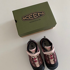 [KEEN] 킨 키즈 재스퍼 2 와인 사이즈팁 내돈내산 후기 / 아이 가을 운동화 추천