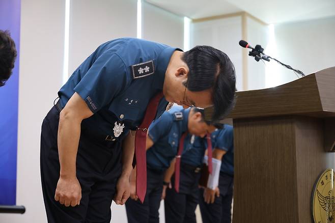 제주 <b>허위종결</b> 제주경찰청장 첫 공식 <b>사과</b>