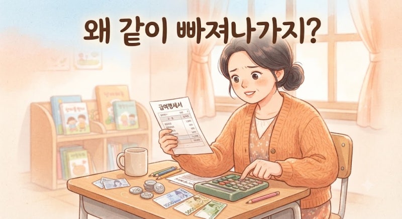 건강보험료 낼 때 같이 빠지는 장기요양보험료, 계산 순서가 따로 있었습니다