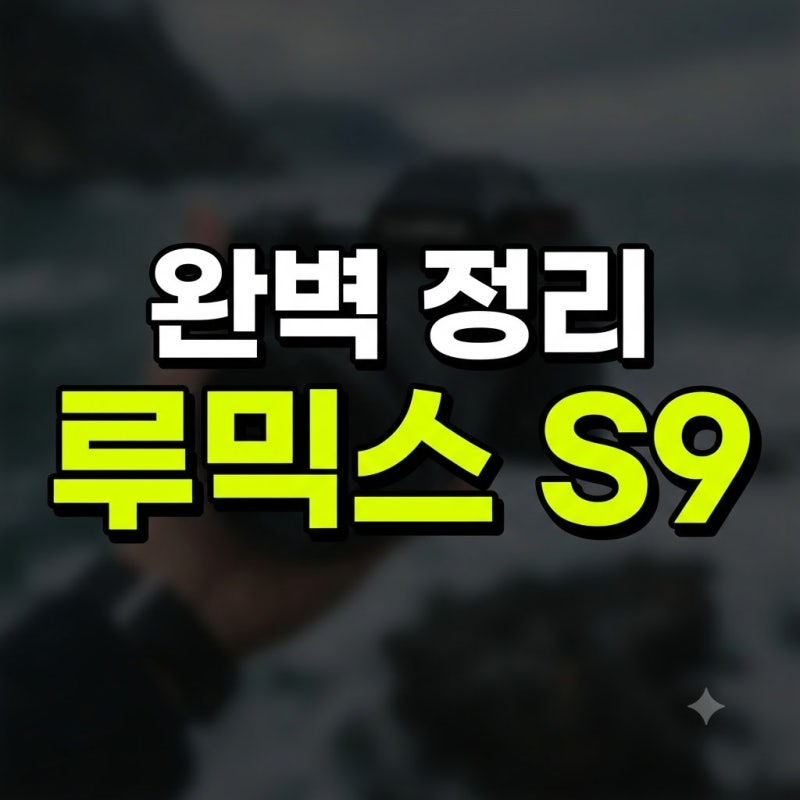 파나소닉 루믹스 s9 렌즈 그립 색상 총정리(+중고 대여 케이스 18-40mm 20-60mm)