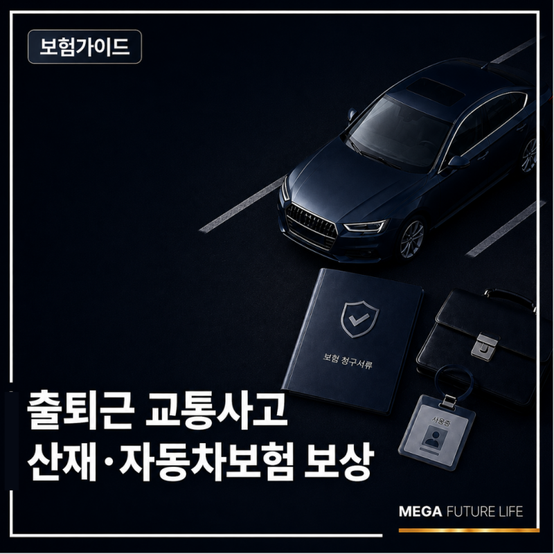 출퇴근 교통사고 산재보험과 자동차보험, 보상 기준과 처리 순서