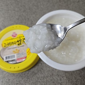 내시경 전날 식사는 간편하게 오뚜기 고시히카리 흰 쌀죽으로