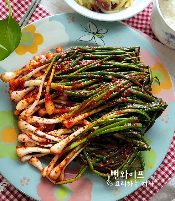 파김치 담그는 법 식은 죽 먹기보다 쉬운 양념 레시피
