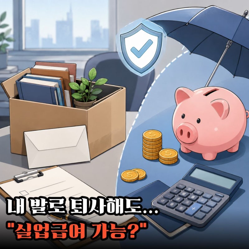 2026 자진퇴사 실업급여 조건 및 받는 법: 180일 기준부터 자진퇴사 예외, 수급 사유, 계약직까....