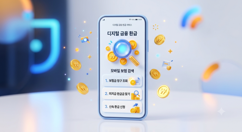 숨은 보험금 찾기 통합조회 방법 총정리 (내보험 다보여 vs 내보험 찾아줌)