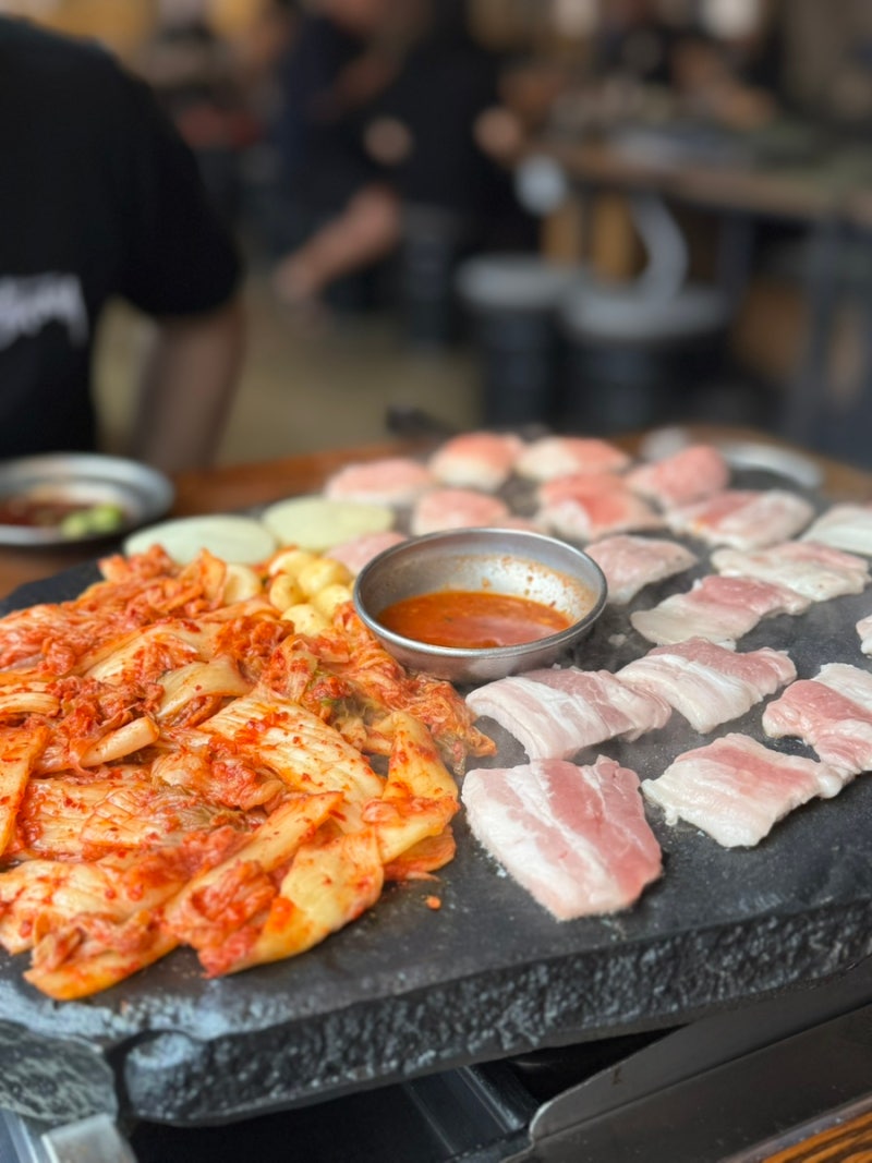 구리 수택동 맛집 석암생소금구이 구리점 돌판 삼겹살 맛집