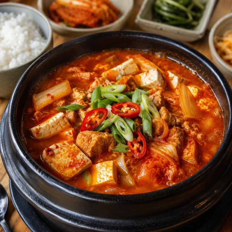 돼지고기 김치찌개 레시피, 안 신 김치로도 깊은맛 내는 법