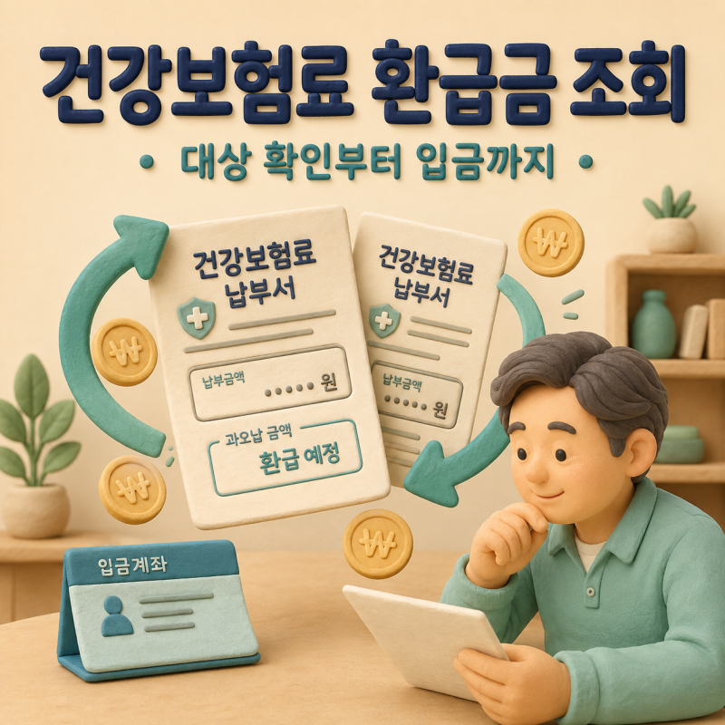 건강보험료 환급금 조회 2026｜대상·신청방법·지급일·환급시기 정리